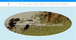 Desktop Screenshot of nanaimokennelclub.ca